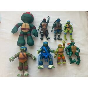 TMNT Toy Lot Action Figures Teenage Mutant Ninja Turtles Assorted Group B